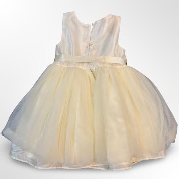 Pippa & Julie Shantung Flower Girl Dress - Size 3T - Picture 8 of 13